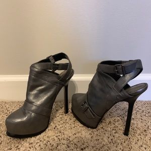 BEBE stiletto booties